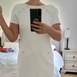 Tommy Hilfiger White  mini dress size 6P NEW